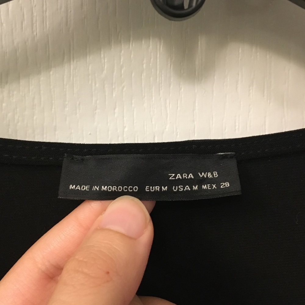 Zara Drapery Top (short front long back!) - Picture 3 of 11